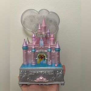 Disney Music Princess Castle Jewelry box WORKING